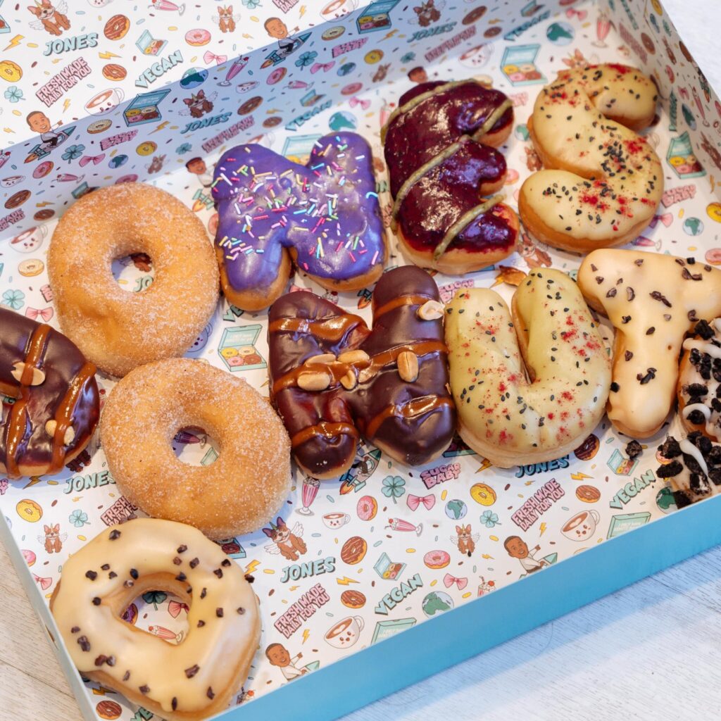 Letter Donuts - Jones Donuts